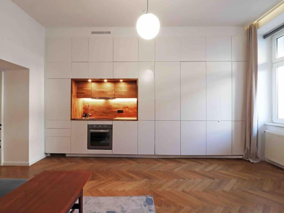Smart Apt Mit Balkon Am Augarten Park Naehe Zentrum Vienna Esterno foto