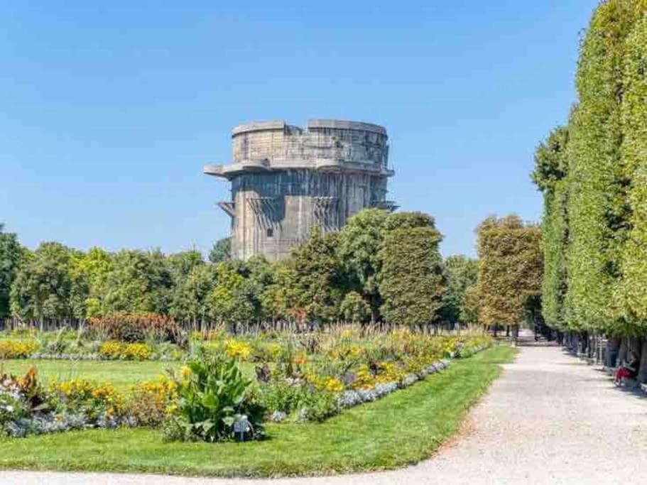Smart Apt Mit Balkon Am Augarten Park Naehe Zentrum Vienna Esterno foto
